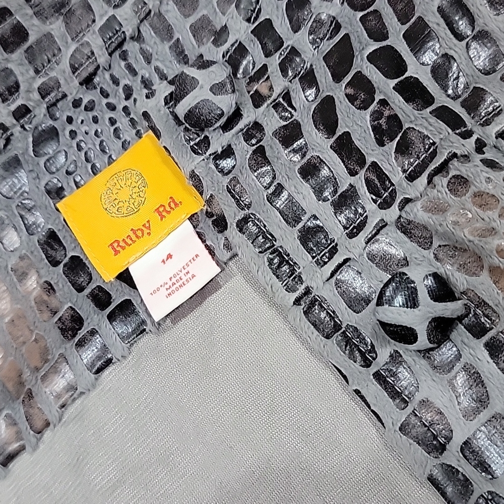 Ruby Rd. animal print jacket - Picture 6 of 7